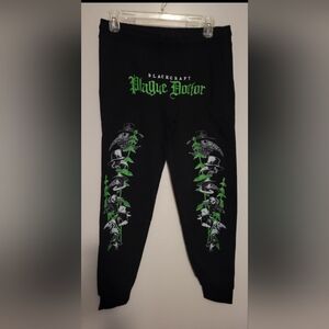 BlackCraft Cult Plague Doctor Black Joggers